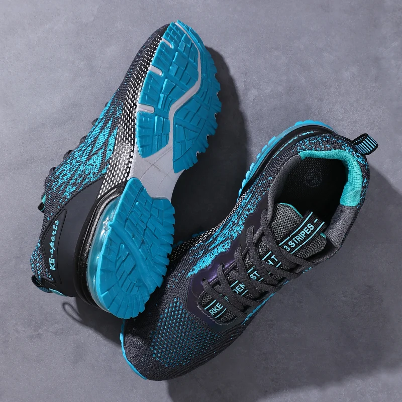 Men's Sneakers Air Cushioning Running Shoes Casual Sports  Jogging Mesh Breathable Mens Trainers Zapatillas Juvenile Sport Shoes