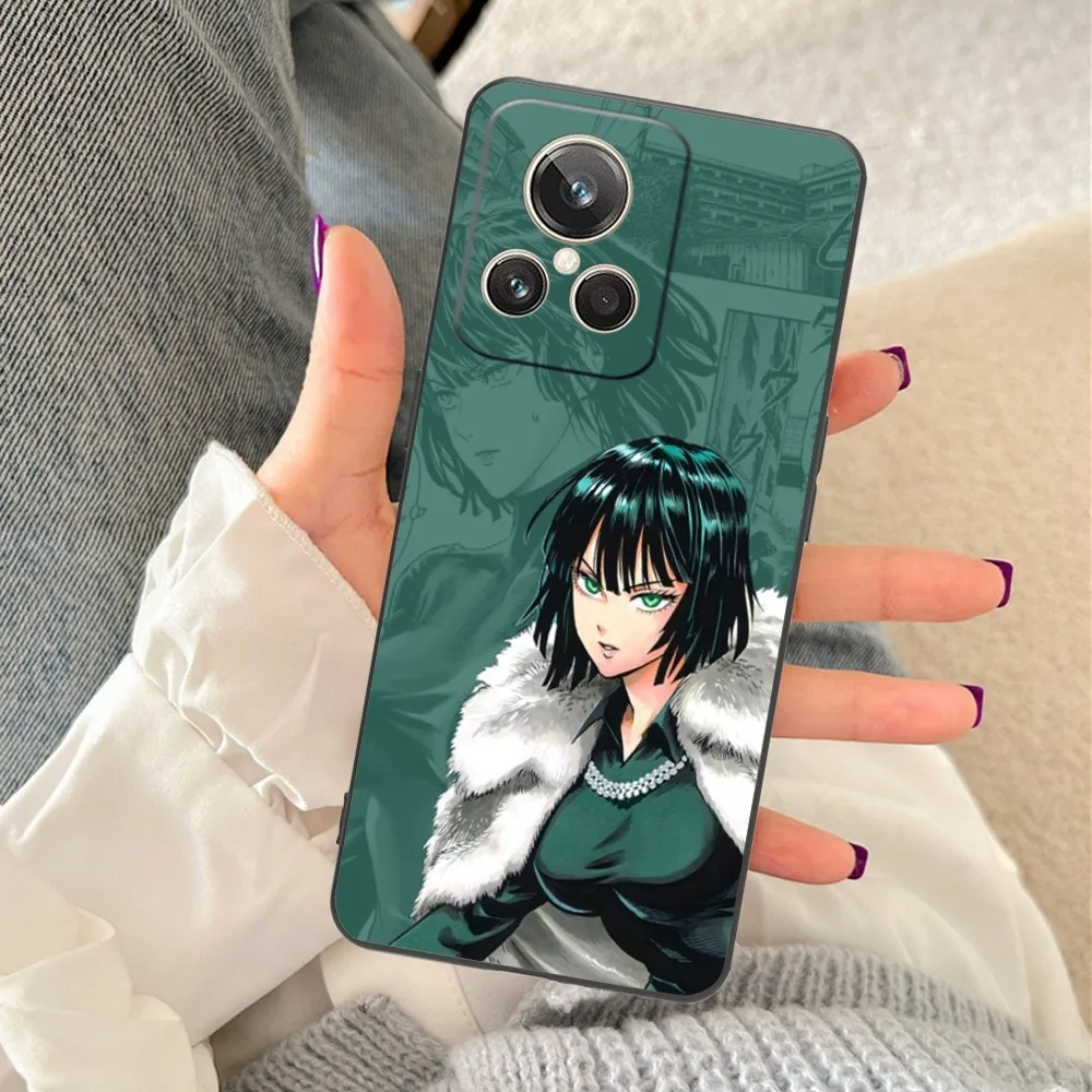 Чехол для мобильного телефона Punch Fubuki Realme GT 2 9i 8i 7i Pro X50 X2 C35 C21 C20 C11 C3 Черный Мягкий