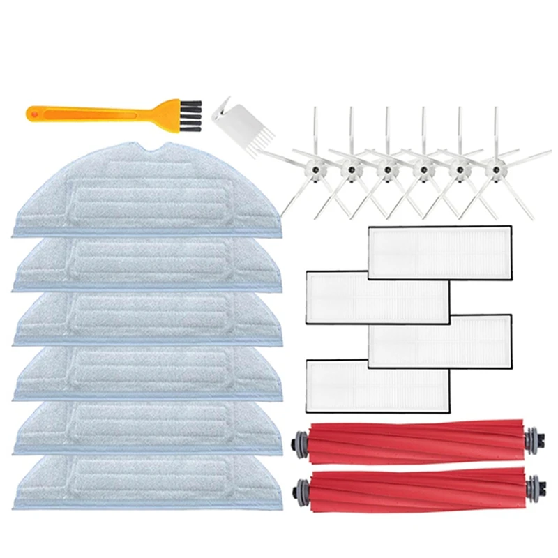 

Replacement Parts Vacuum Cleaner Accessories Main Brush Side Brush Hepa Filter Mop Cloth For Xiaomi Roborock S7 T7S T7S PLUS