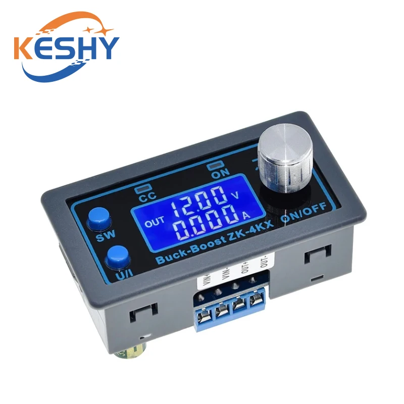 Фото ZK-4KX CNC DC DC понижающий преобразователь CC CV 0,5-30 В 4A модуль питания регулируемый регулируемый источник питания для зарядки солнечной батареи №3