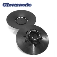 1pc 156mm 52mm wheel center hub cap for modely rim cover dust refits styling car accessroies black abs plastic