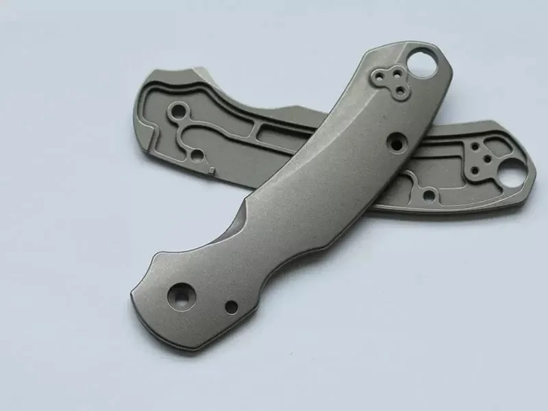 Весы tc4 из титанового сплава для Spyderco PARA 3 C223 сменные весы ручки TI 1 пара