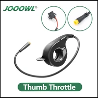 thumb throttle electric bike ft 21x gas handle for scooter ebike 3 pin waterproof connector bafang motor ebike conversion kits