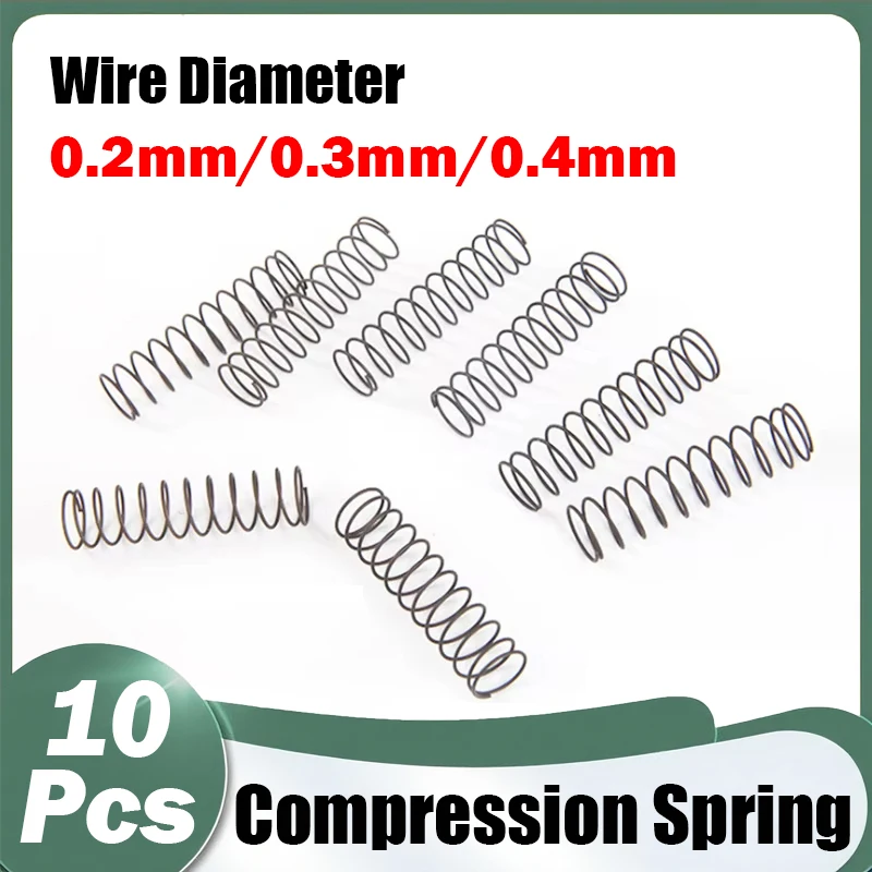 

Набор пружин из стали 10 шт.