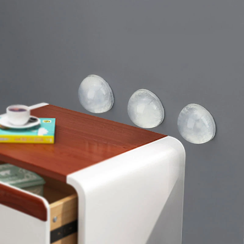 

100 шт., силиконовые противоскользящие Демпферы для дверей мебели