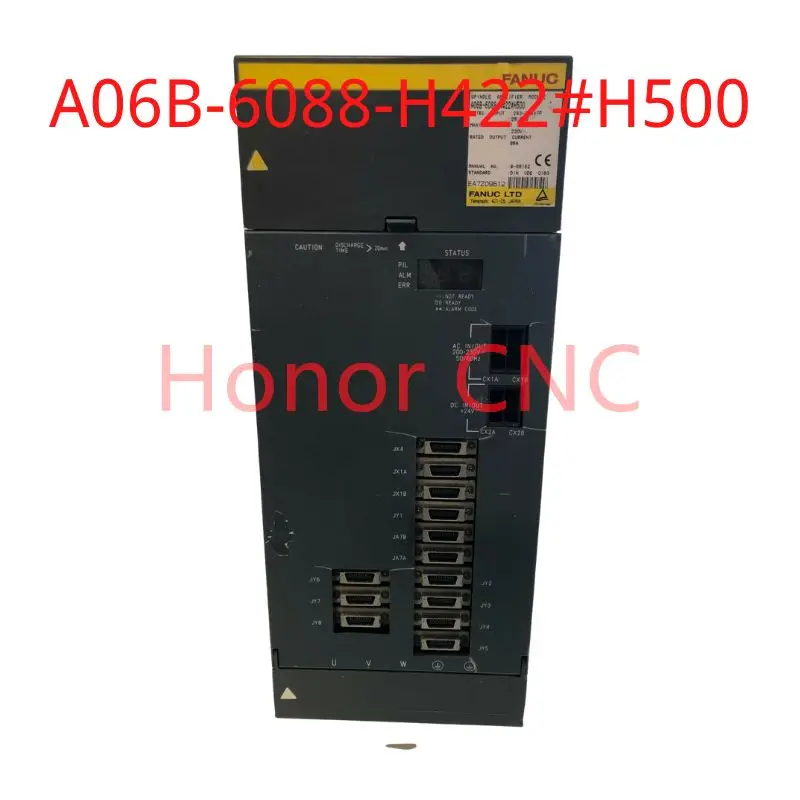 

Б/у FANUC A06B-6088-H422 # H500 FANUC A06B 6088 H422 # H500 сервопривод Ampilifer Module