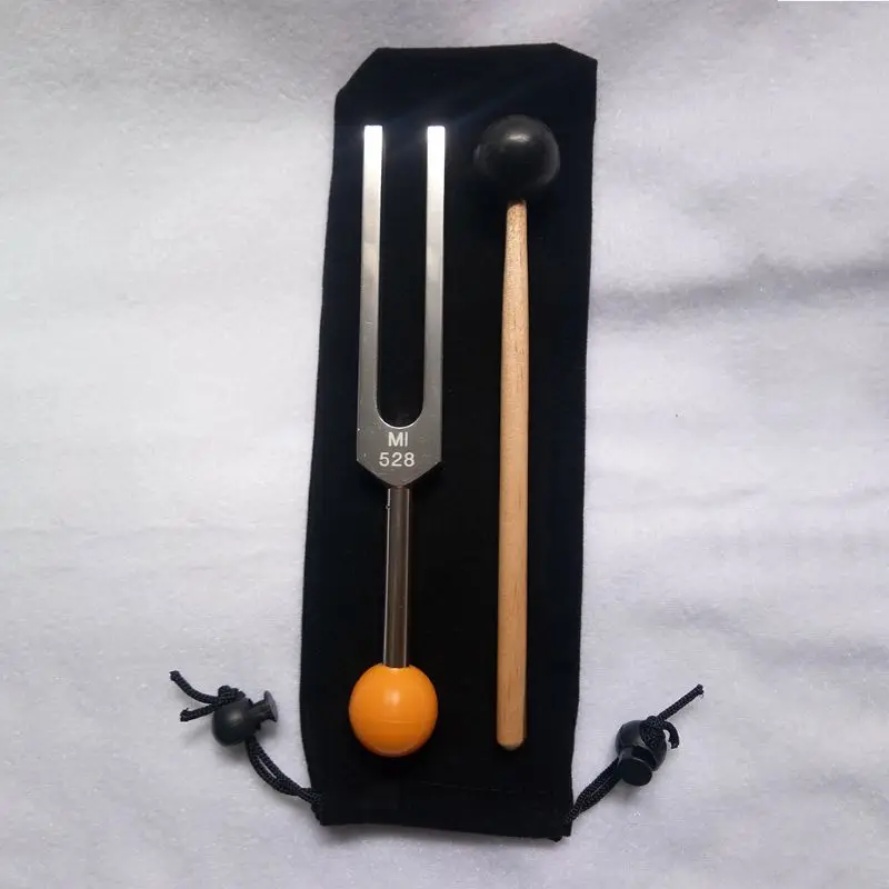 

Tuning Fork 528 HZ - with Buddha Bead Base for Ultimate Healing and Relaxation PXPE