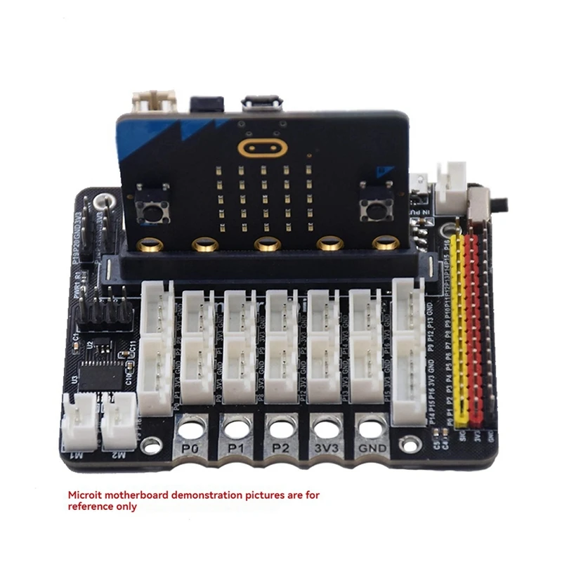 Плата расширения материнской платы Microbit V1.0/2.0/3.0 IO BIT V2 адаптера Micro:Bit для детей