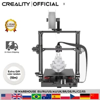 creality official ender 3 s1 plus 3d printer 32bit silent cr touch build volume sprite dual gear direct extruder 4 3 inch kits