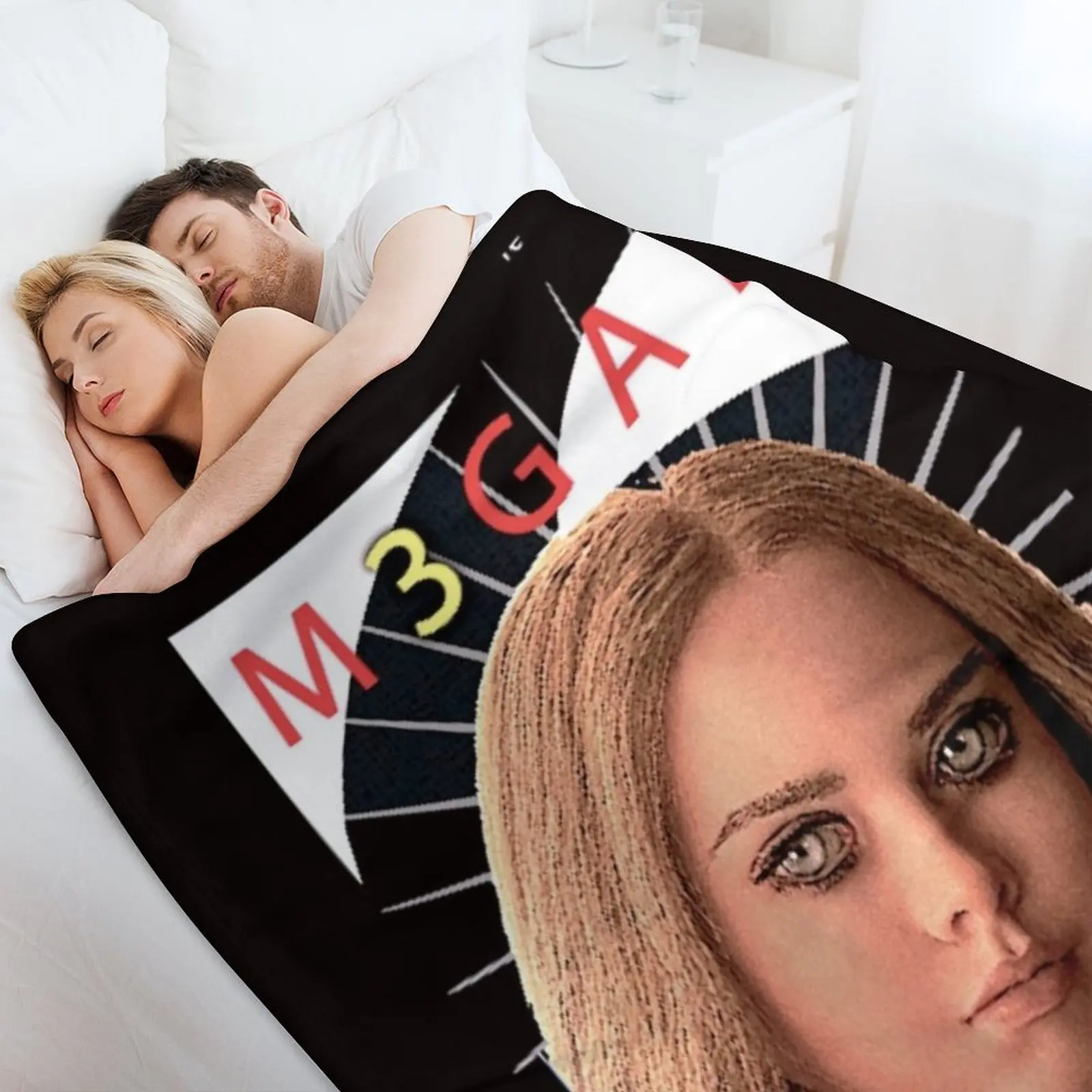 M3GAN MEGAN MOVIE DOLL пледы диванное одеяло дорожные одеяла