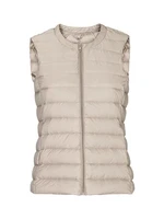 autumn winter women ultra light down vest fashion female puffer waistcoat portable down jacket collarless sleeveless coat m 4xl