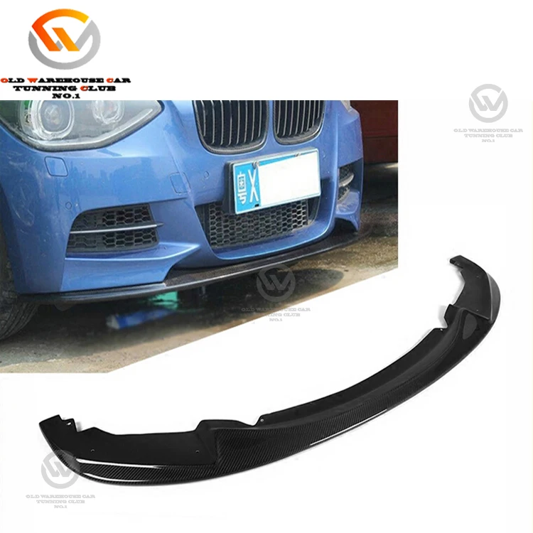 Carbon Fiber Front Lip Front Bumper Body Kit For 1 Series F20 M Tech Style