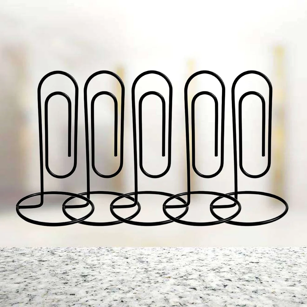 

5 шт., держатели для бумажных зажимов