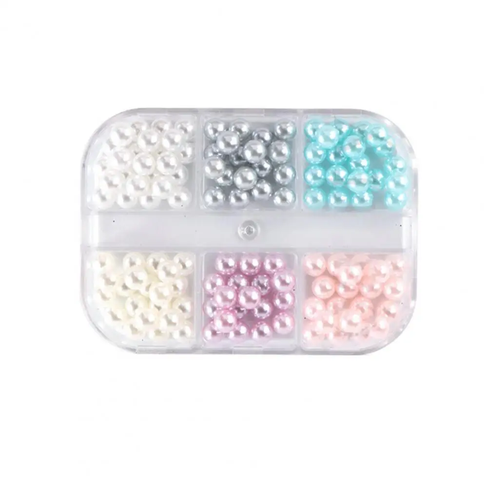 

Hole Free Attractive Nail Art Loose Bead Decor Manicure DIY Gadgets for Female