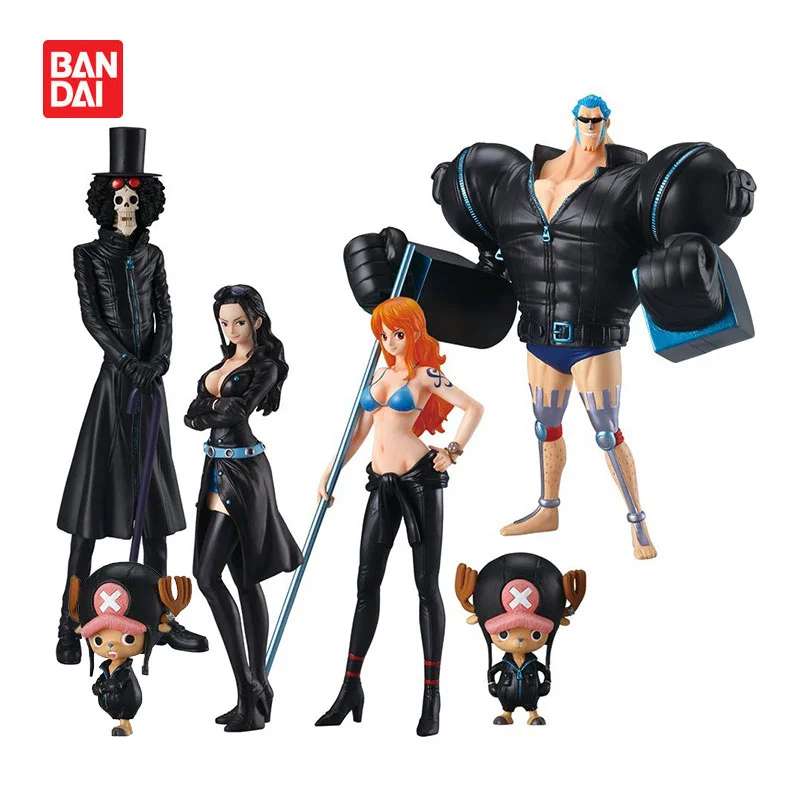 

BANDAI Gashapon цельный обезьянка D. Оригинальные Аниме фигурки Luffy Nami Roronoa Zoro, коллекционные подарки для хобби, игрушки