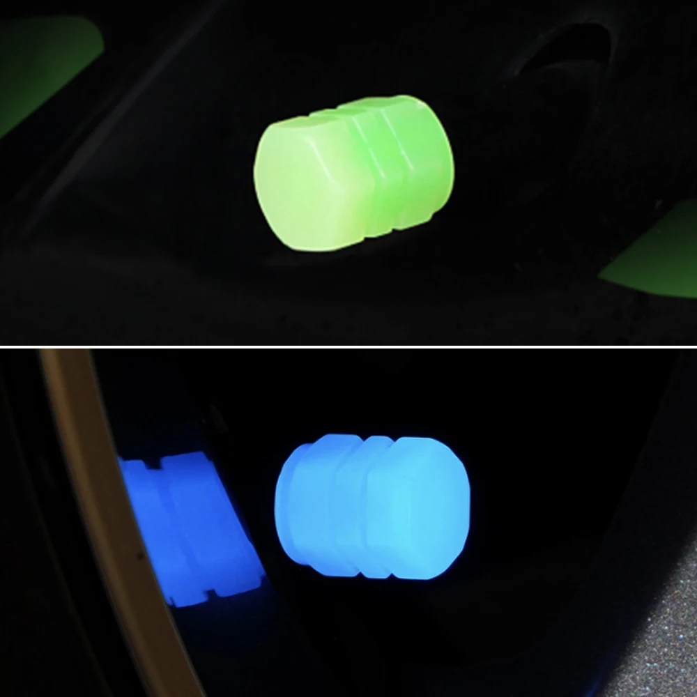 Автомобильные люминесцентные колпачки для подсветки шин украшение Skoda Octavia A5 A7 Leon