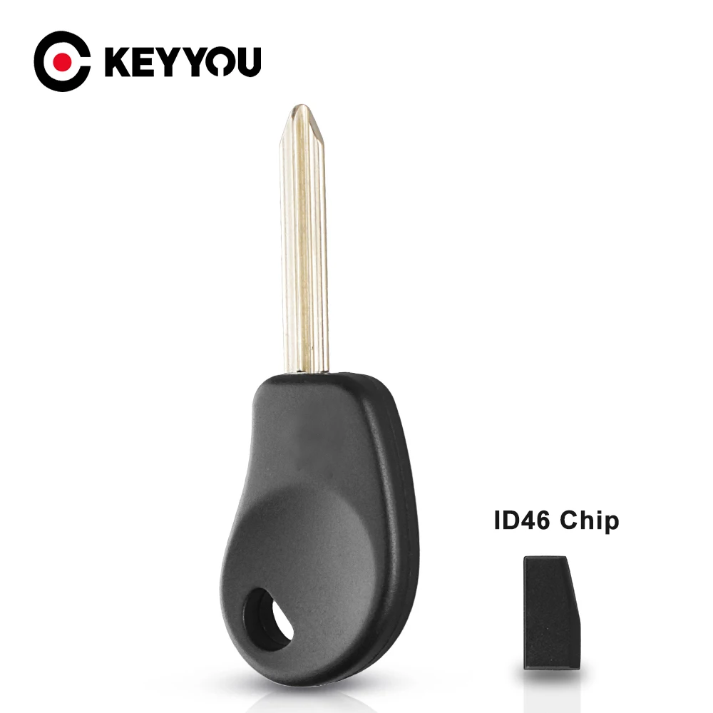 

KEYYOU 1 шт. автомобильный ключ-транспондер с ID46 пустым лезвием SX9, подходит для Citroen Saxo Jumpy Despatch Picasso C5 C6 Berlingo, замена