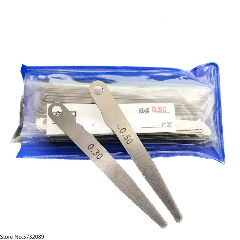 Цельный щуп Shenshen манометр зазора 0 02 03 04 05 06 15 прокладка длина 100