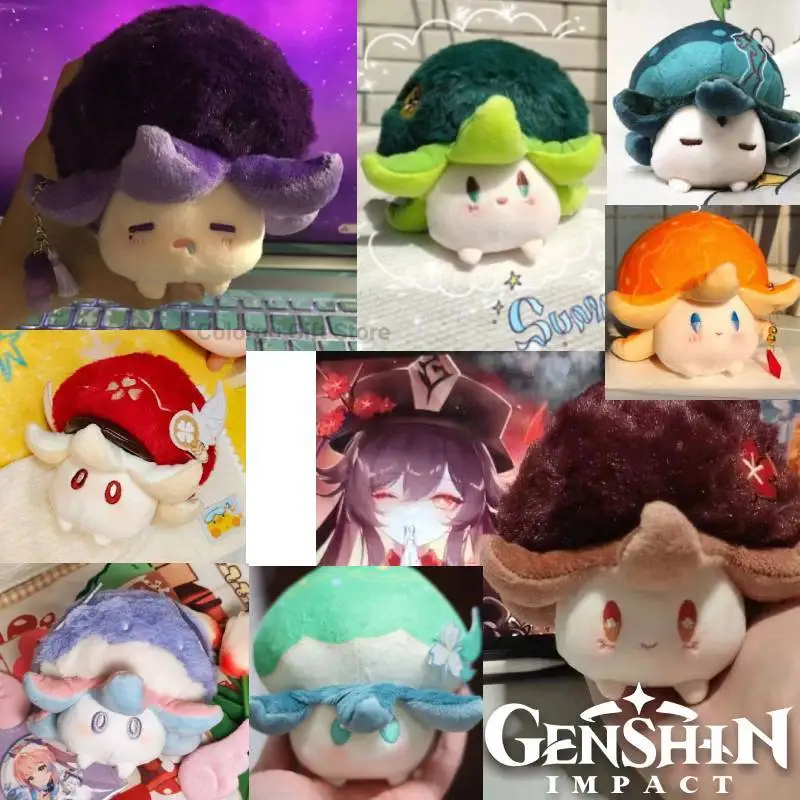 Игрушка клетчатая имитация Genshin плюшевая игрушка кавайная гутао вельцевул Сяо