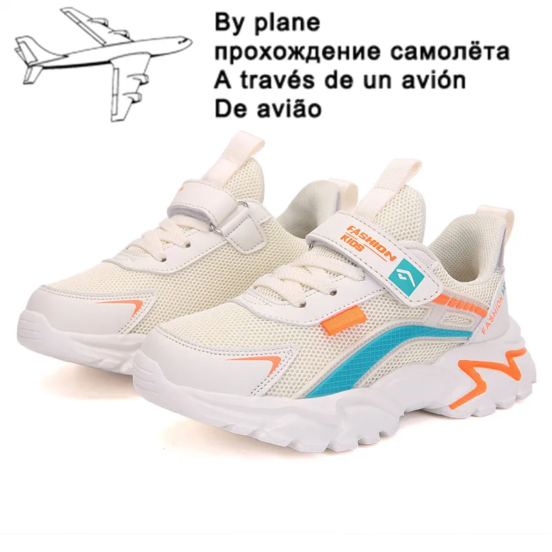 

2022 новые белые детские кроссовки, легкая детская обувь, повседневная дышащая обувь для мальчиков, Нескользящие кроссовки для девочек, модны...