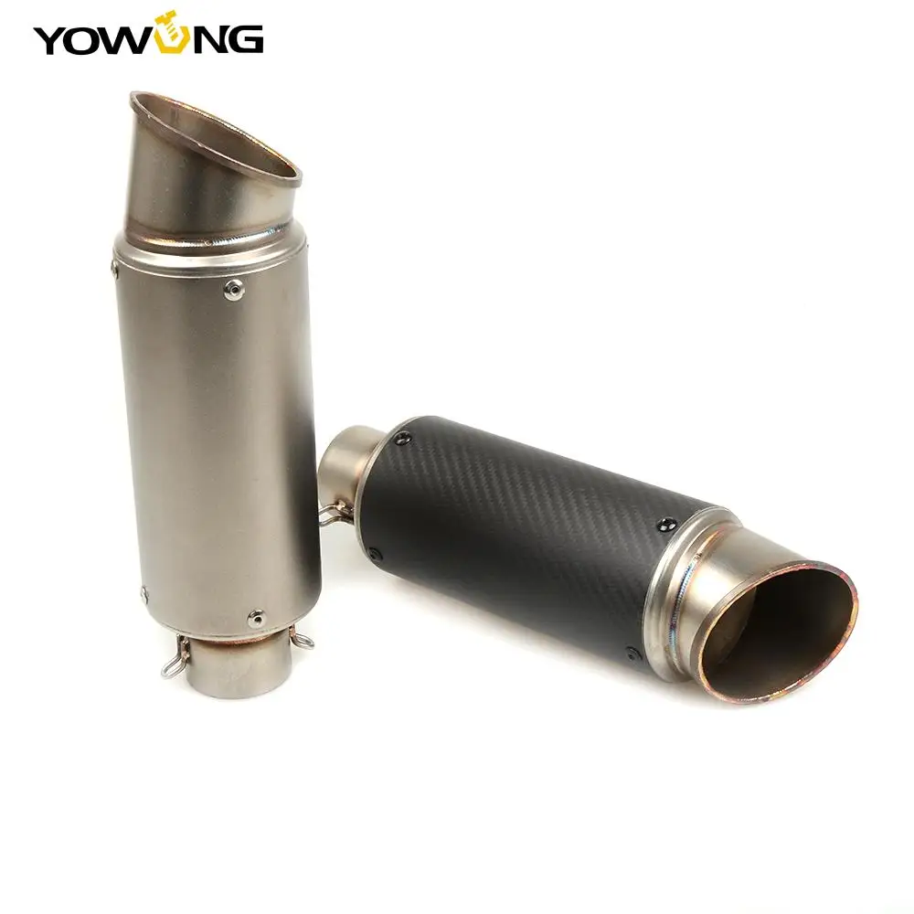 Motorcycle For KAWASAKI exhaust pipe moto ZX-6/10 RZ1000 1000cc z800 er6n FOR FZ1 XVS1300 XT660 FZ6 TDM850 TDM900 VMX1700 | Автомобили и