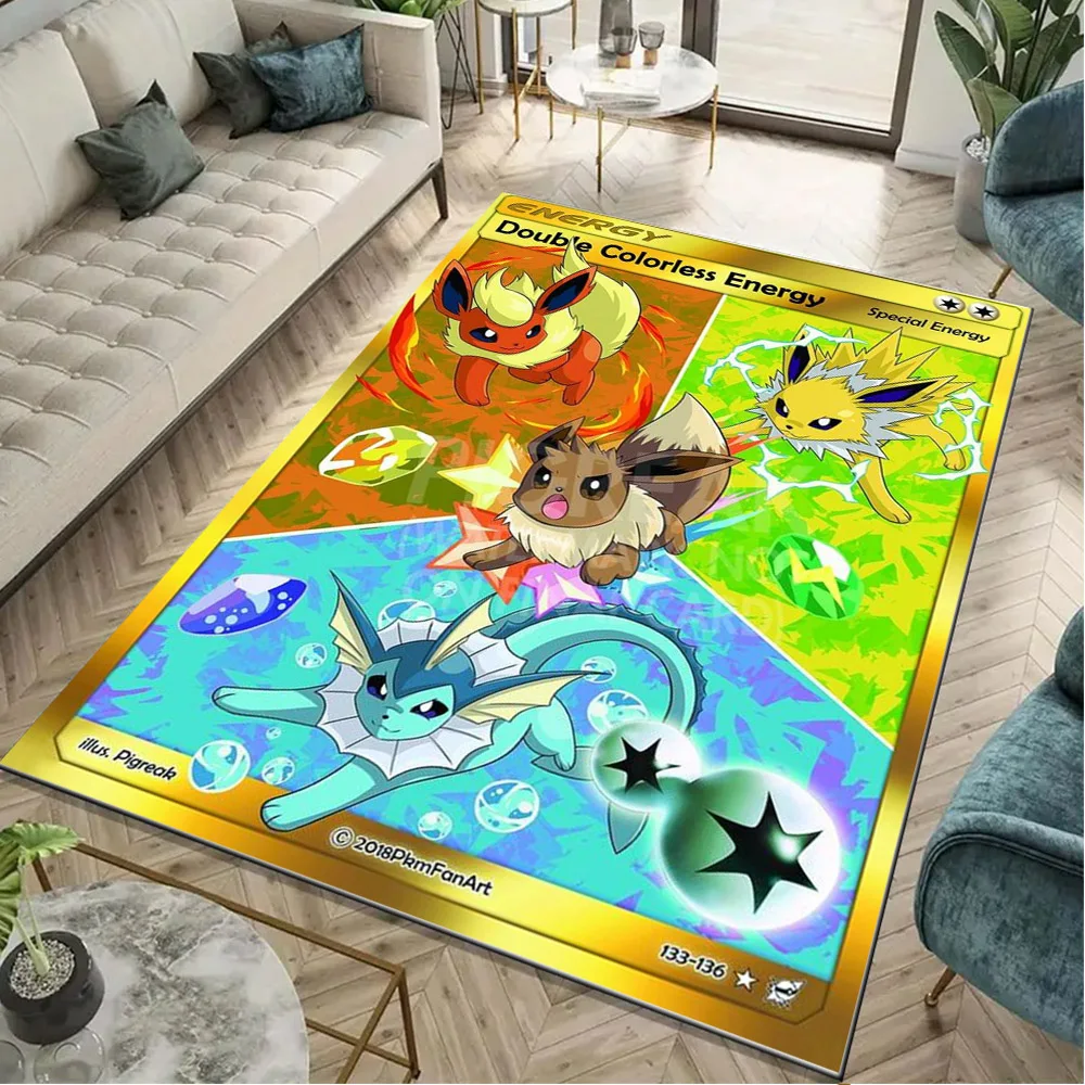 Ковёр MINISO Покемон Пикачу 3D