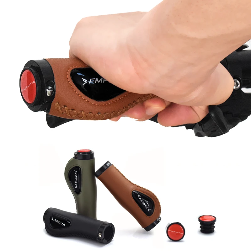 

Велосипедные ручки MTB дорожный велосипед двойной замок Мягкие резиновые ручки Анти-занос удар-поглощающие велосипедные ручки руль велосип...