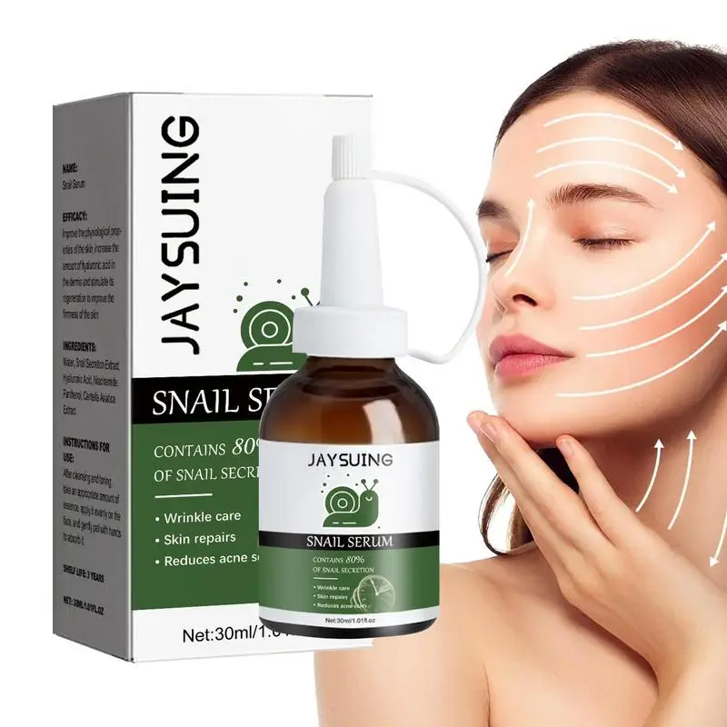 

Snail Radiance Dual Essence Deep Hydration Snail Mucin Moisturizer Essence With Hyaluronic Acid 30ml Face Pore Minimizer Snail