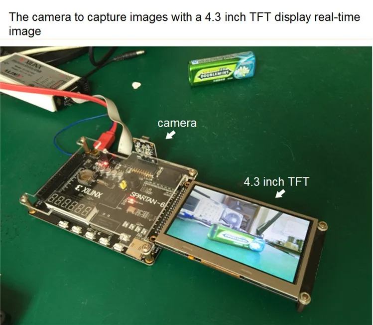Обучающий демонстрационный комплект Плата разработки FPGA Spartan6 XC6SLX16 Печатная