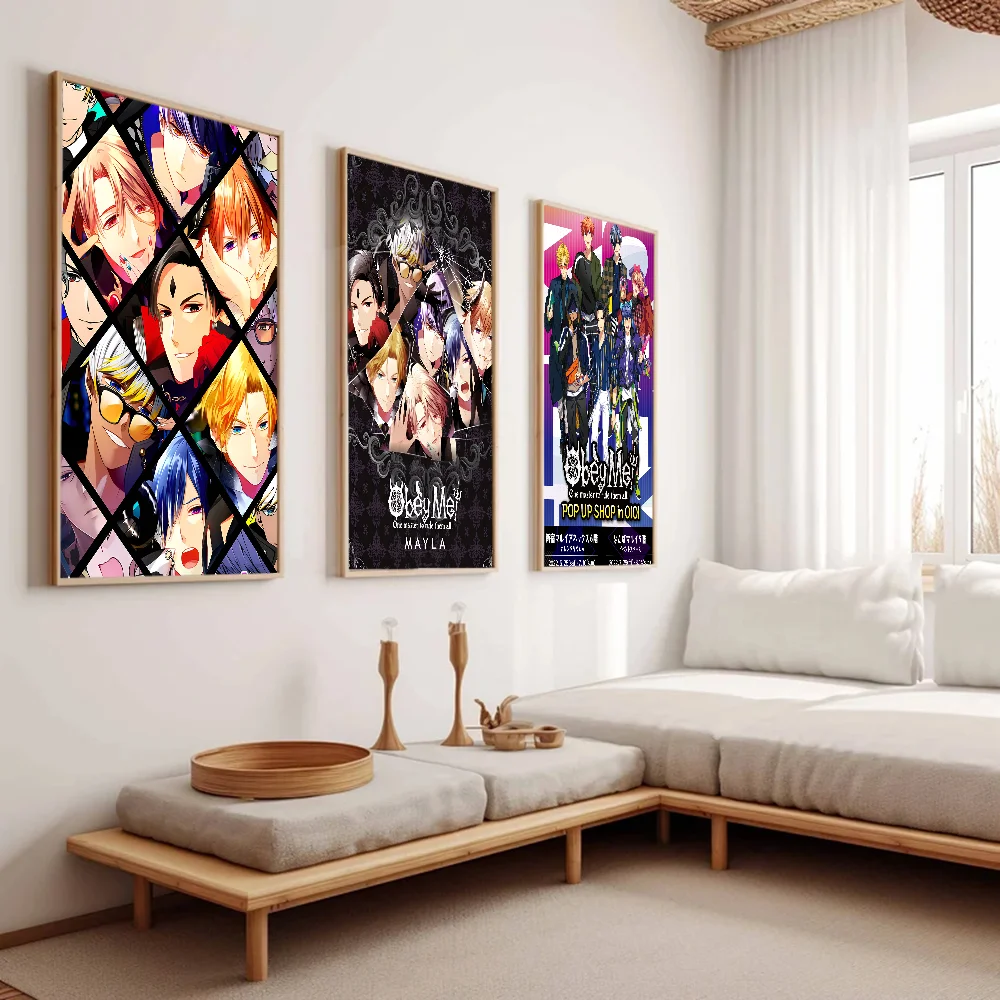 Настенная наклейка аниме O-Obey Me