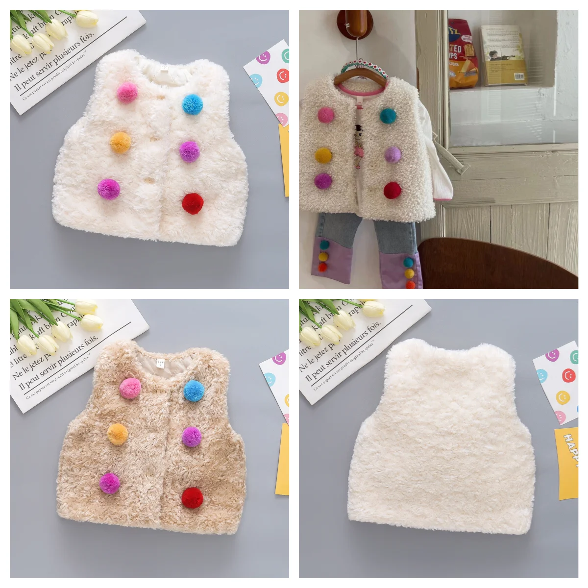 Зимние плюшевые панталоны для девочек от младенцев дошкольного возраста с