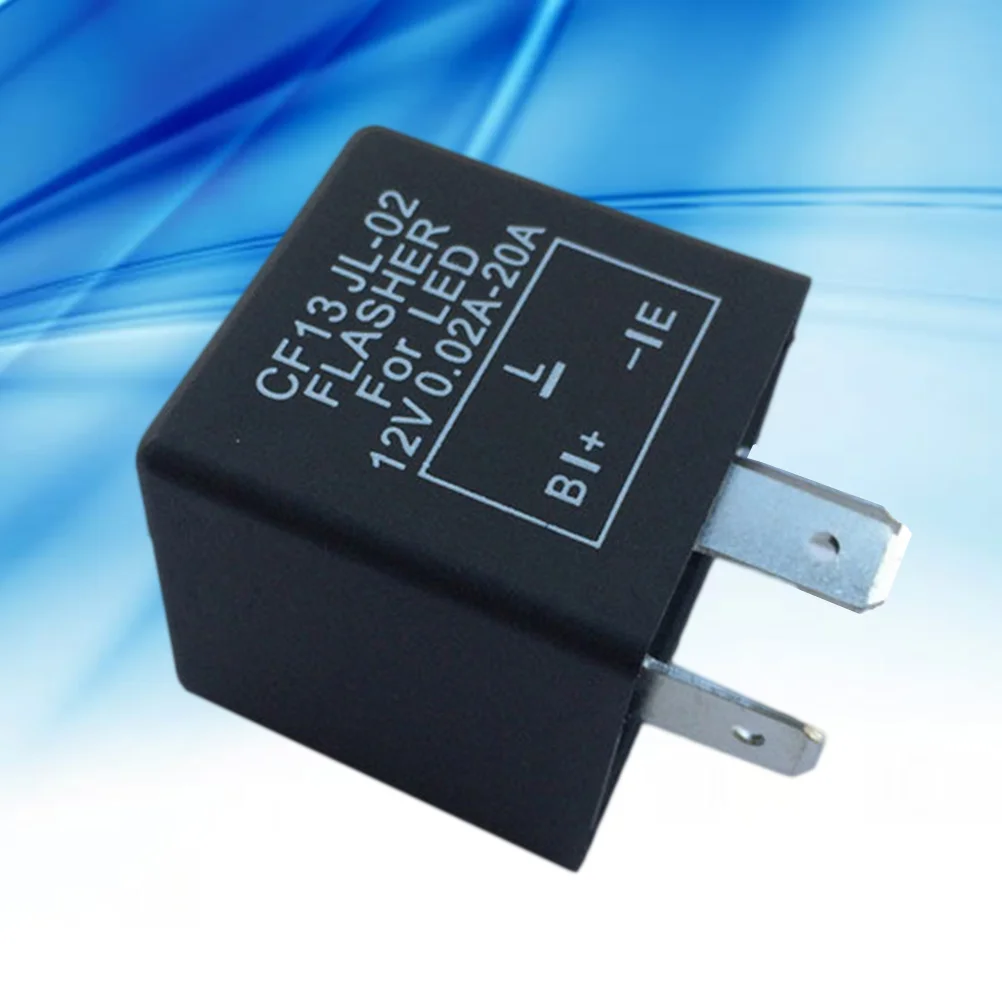 3-контактный нерегулируемый CF13 JL02 светодиодный мигающий реле указателя поворота
