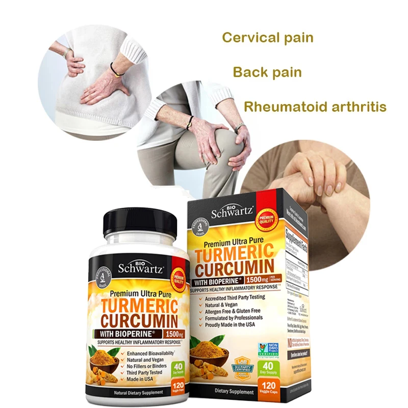 

Curcumin Is Suitable for Men and Women To Relieve Joint Inflammation and Discomfort