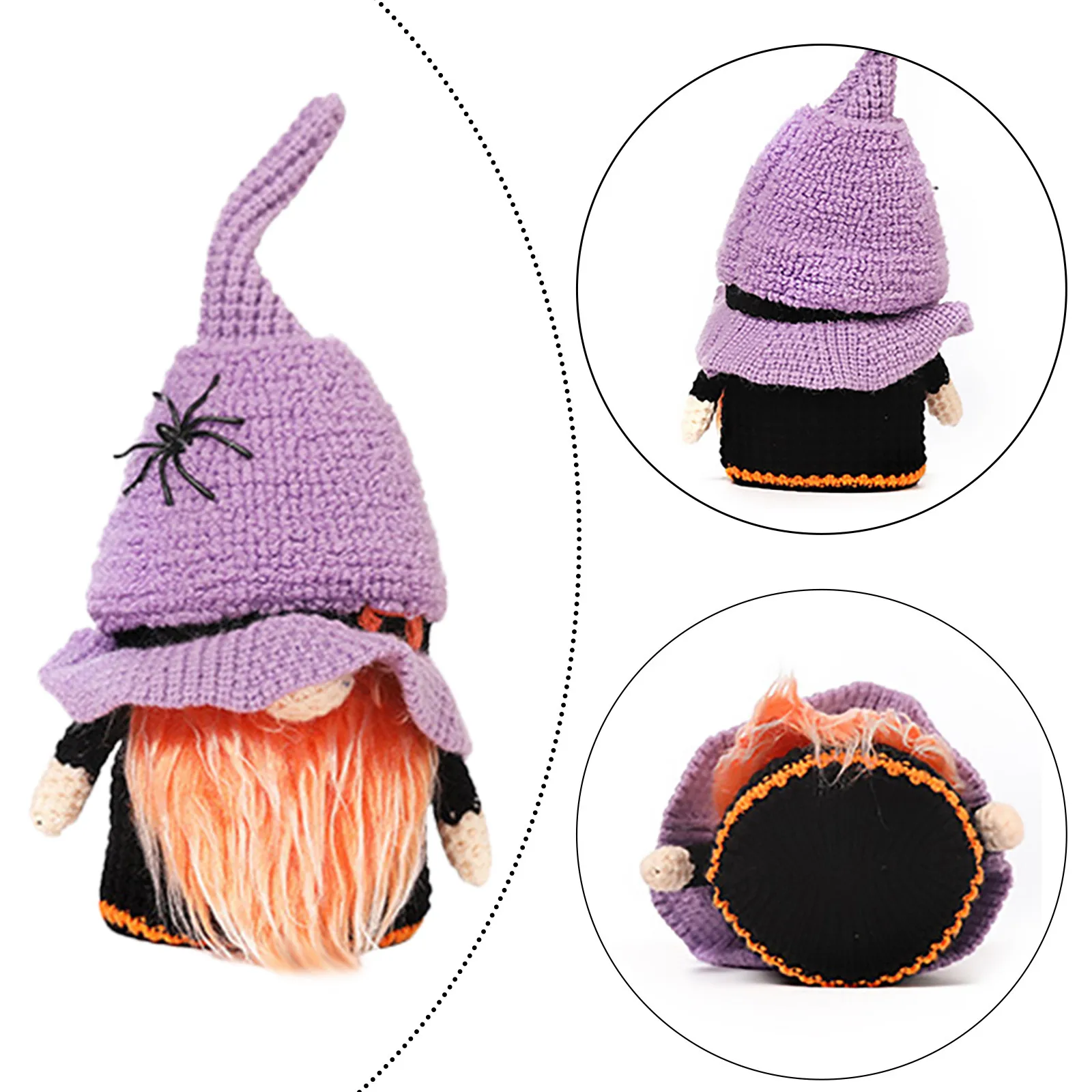 

Grover h Toy h Robe Halloween Faceless Doll Desktop Decoration Gnome h Toy