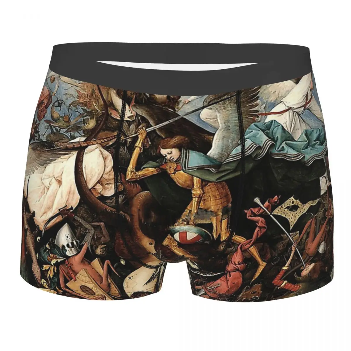 

Дышащие мужские трусы с ангелами возрождения, ангелами, осенью, мятежником пьестерским брюгелем, мужское нижнее белье, шорты, боксеры, трусы