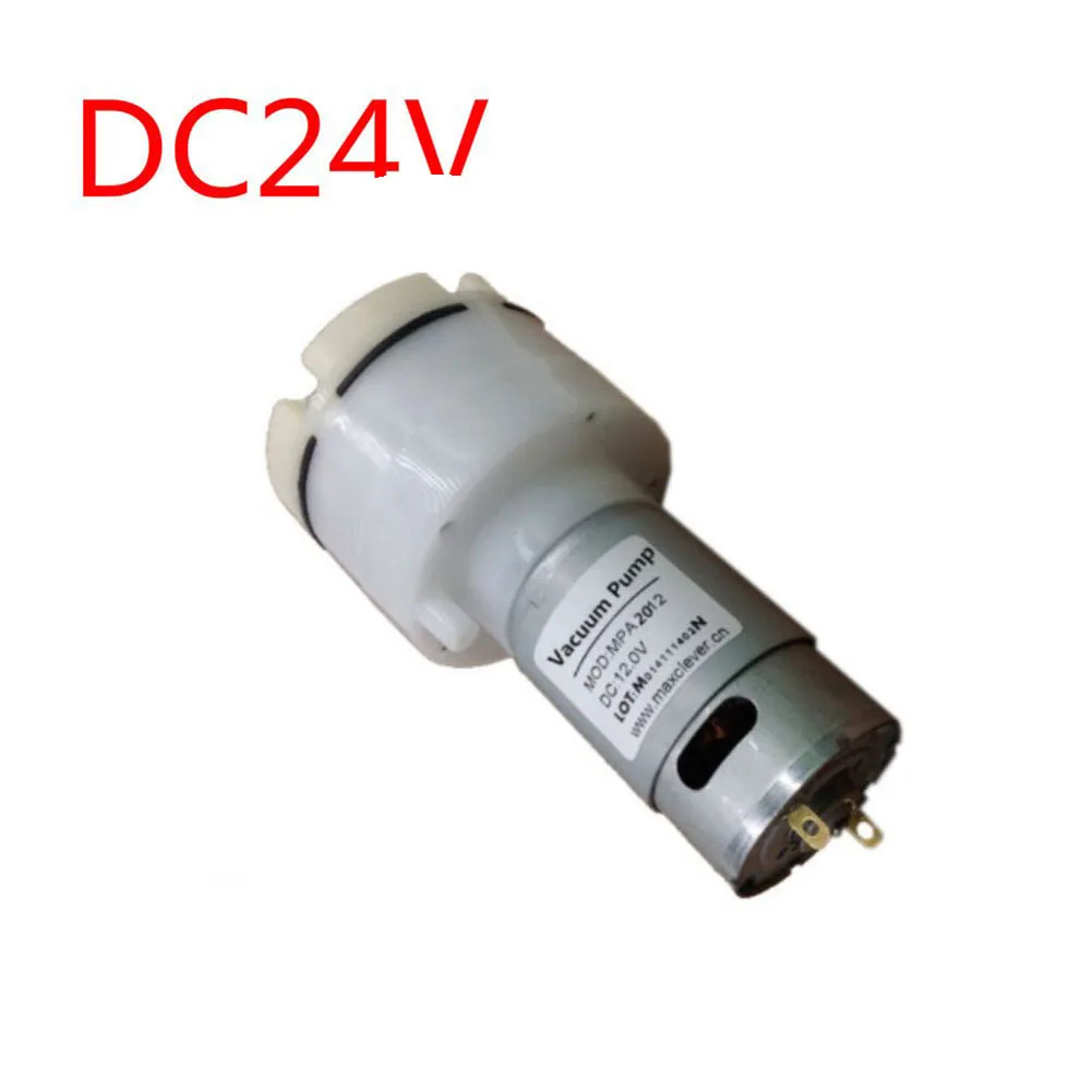 

DC12V 24V Mute Micro Air Pump Negative Pressure 70KPa Low Noise Medical Device Large Separator Suction Diaphragm For Chairs Belt