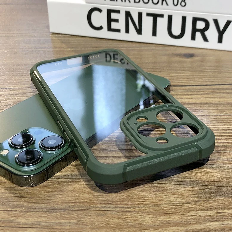 

Shockproof Bumper Soft Clear Phone Case For iPhone 14 13 11 12 Pro Max XR X XS Max 13Pro 11 Transparent Camera Protection Cover