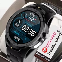 2022 new health ecgppg smart watch men mp3 music player fitness tracker bluetooth call smartwatch man sport waterproof watch