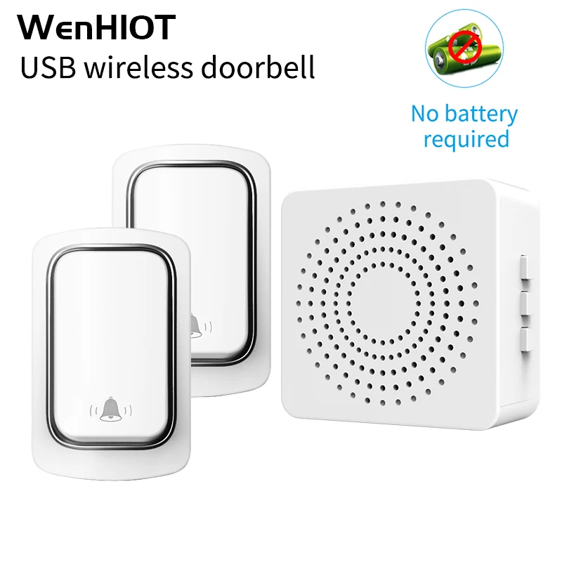 ΠΠ΅ΡΠΏΡΠΎΠ²ΠΎΠ΄Π½ΠΎΠΉ Π΄Π²Π΅ΡΠ½ΠΎΠΉ Π·Π²ΠΎΠ½ΠΎΠΊ WenHIOT Π±Π΅Π· Π°ΠΊΠΊΡΠΌΡΠ»ΡΡΠΎΡΠ° Ρ USB-ΡΠ°Π·ΡΠ΅ΠΌΠΎΠΌ, Π²ΠΎΠ΄ΠΎΠ½Π΅ΠΏΡΠΎΠ½ΠΈΡΠ°Π΅ΠΌΡΠΉ, Π½Π° ΡΠ°ΡΡΡΠΎΡΠ½ΠΈΠΈ 150 ΠΌ, Π½Π°Π±ΠΎΡ Π΄Π²Π΅ΡΠ½ΡΡ
Π·Π²ΠΎΠ½ΠΊΠΎΠ² Π΄Π»Ρ ΡΠΌΠ½ΠΎΠ³ΠΎ Π΄ΠΎΠΌΠ° ΠΠ΅ΡΠΏΡΠΎΠ²ΠΎΠ΄Π½ΠΎΠΉ Π΄Π²Π΅ΡΠ½ΠΎΠΉ Π·Π²ΠΎΠ½ΠΎΠΊ WenHIOT Π±Π΅Π· Π°ΠΊΠΊΡΠΌΡΠ»ΡΡΠΎΡΠ° Ρ USB-ΡΠ°Π·ΡΠ΅ΠΌΠΎΠΌ, Π²ΠΎΠ΄ΠΎΠ½Π΅ΠΏΡΠΎΠ½ΠΈΡΠ°Π΅ΠΌΡΠΉ, Π½Π° ΡΠ°ΡΡΡΠΎΡΠ½ΠΈΠΈ 150 ΠΌ, Π½Π°Π±ΠΎΡ Π΄Π²Π΅ΡΠ½ΡΡ
Π·Π²ΠΎΠ½ΠΊΠΎΠ² Π΄Π»Ρ ΡΠΌΠ½ΠΎΠ³ΠΎ Π΄ΠΎΠΌΠ°