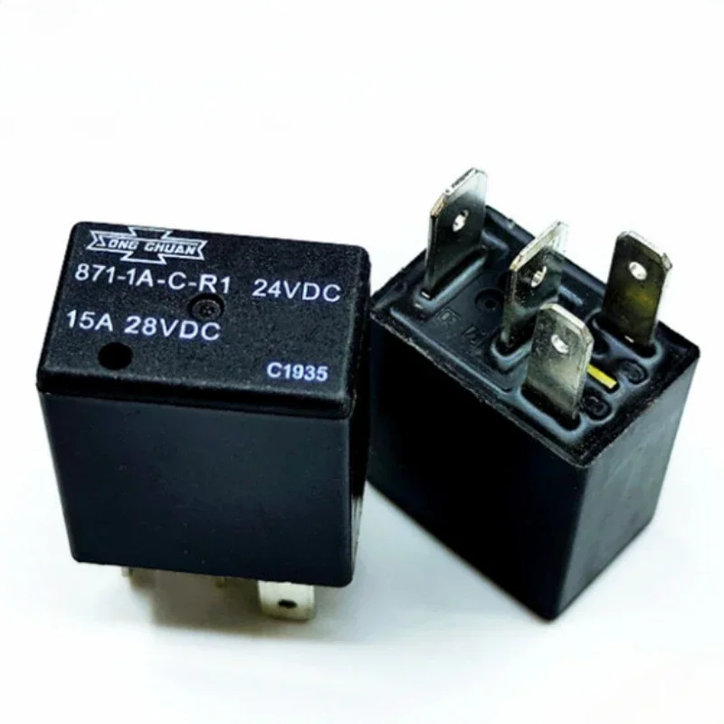 1 шт./партия автомобильное реле 871-1A-C-R1 24 в пост. Тока 15 А 28