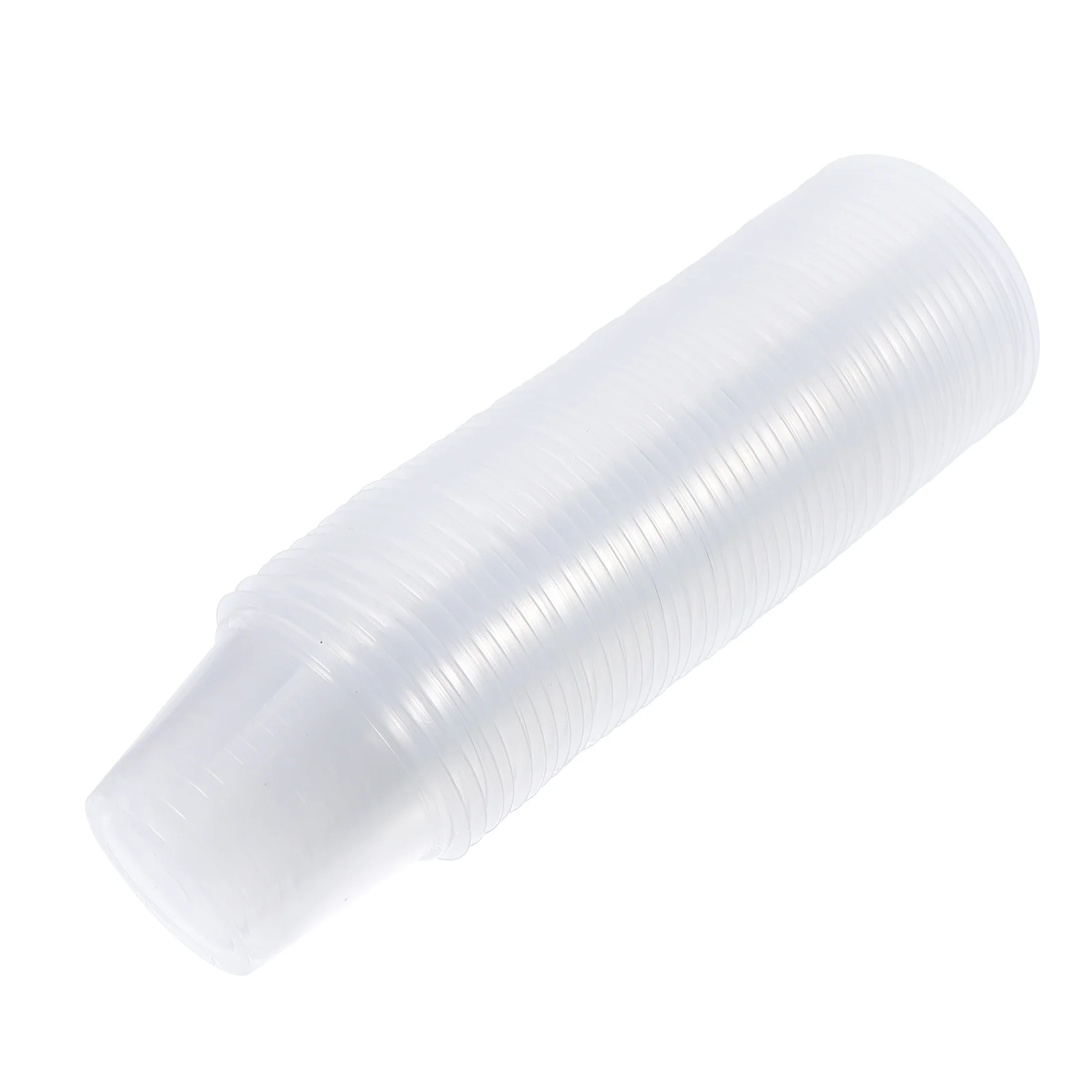 

120pcs Convenient Practical Clear Cup Windproof Cup Cup for Wedding Home Outdoor