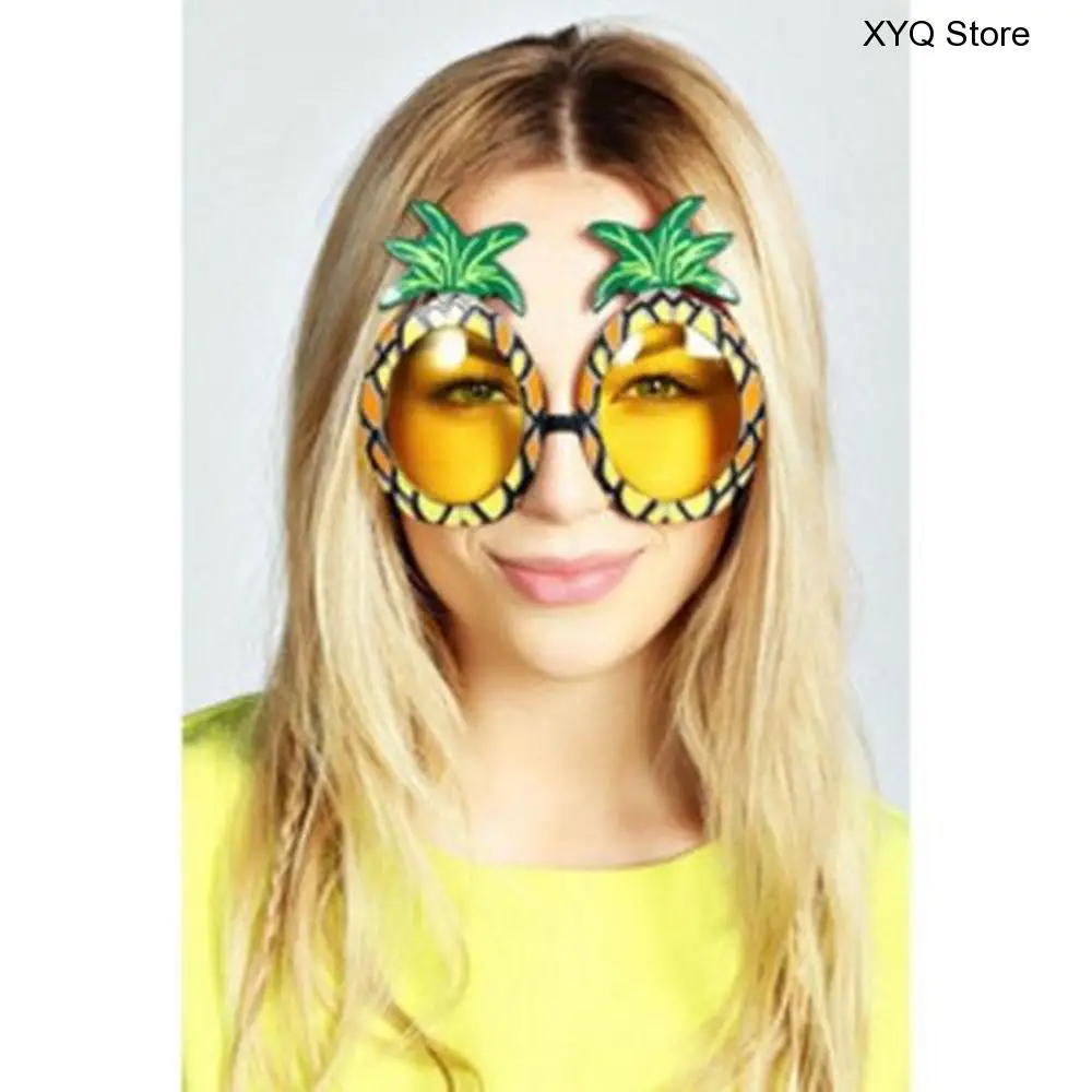 

1pcs Hawaiian Adult Pineapple Glasses Beach Hula Party Sun Glasses Fancy Dress party decorations