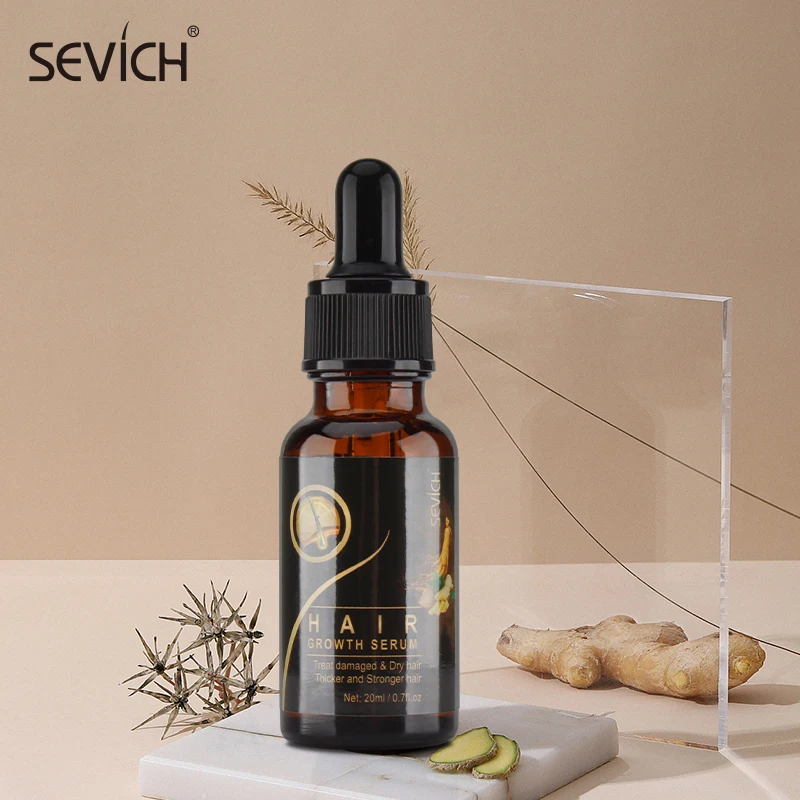 Продукты для роста волос Sevich имбирь эссенция эфирное масло сыворотка Уход за