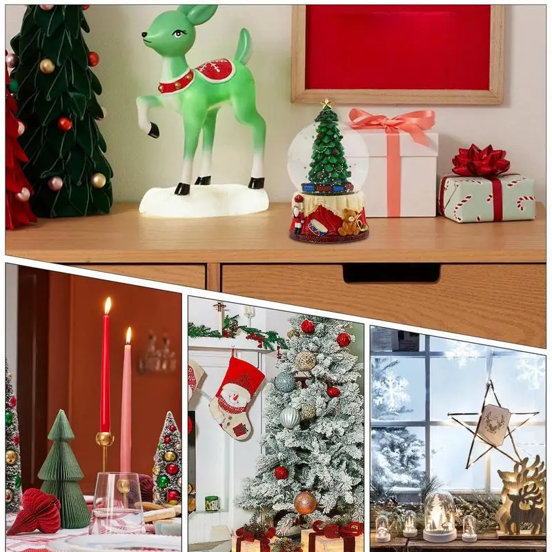 Рождественский снежный шар Рождественская елка настольная фигурка креативный