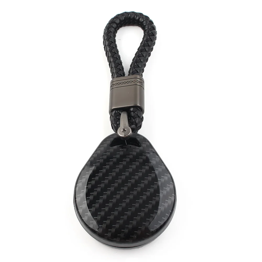Чехол-брелок для ключей из углеродного волокна чехол-держатель брелока чехол Harley