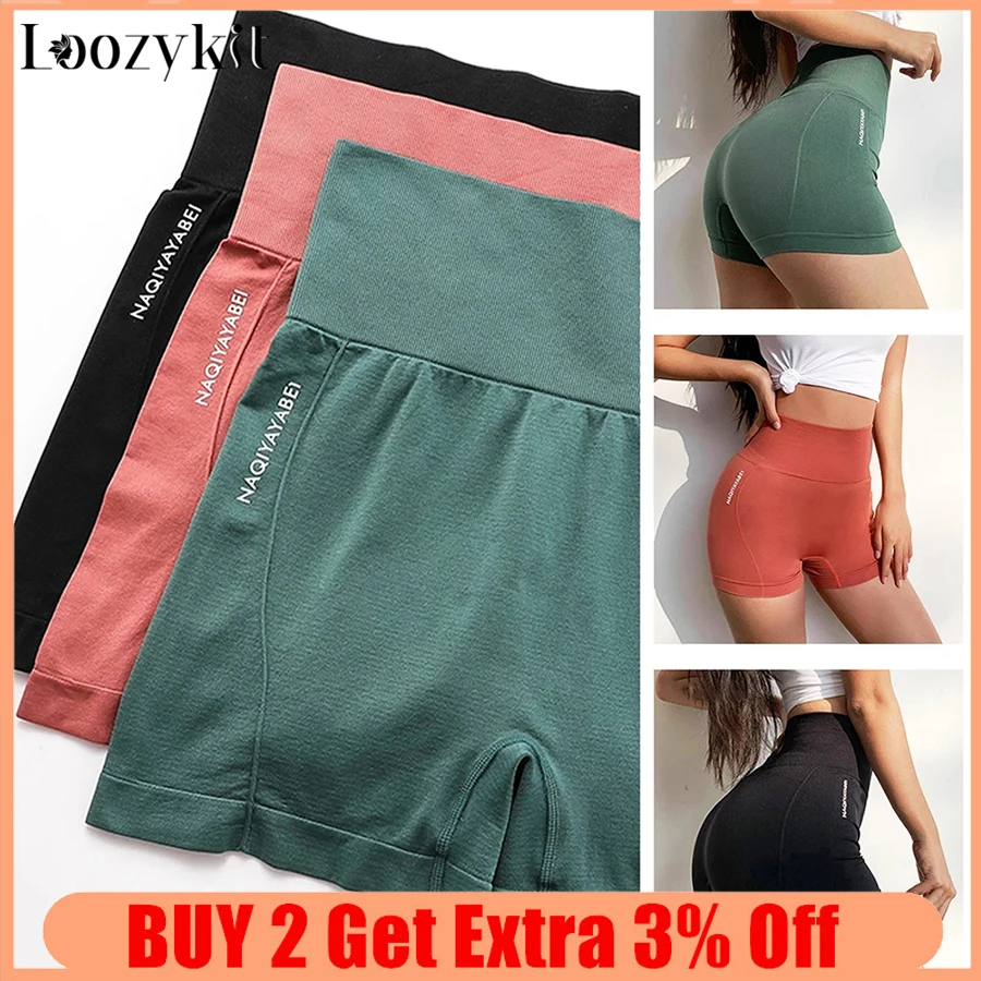 

High Waist Workout Shorts Vital Seamless Yoga Shorts Fitness Scrunch Butt Yoga Running Shorts Sport Women Gym Leggings
