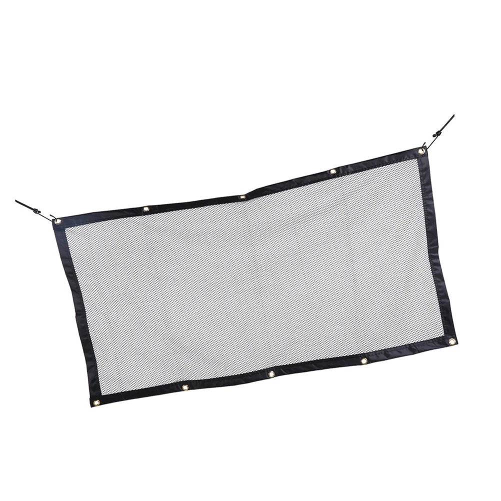 

Защитная сетка для собак, разделительная сетка, сетка для защиты ворот, складная защитная сетка для собак для автомобиля, дома (черный)