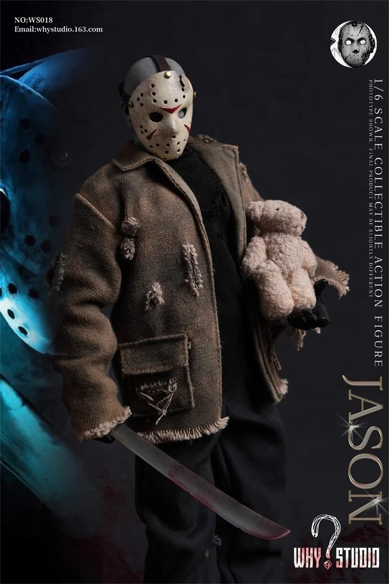 В наличии WHY STUDIO масштаб 1/6 WS018/19 злая темная маска загадочный мужской солдат набор