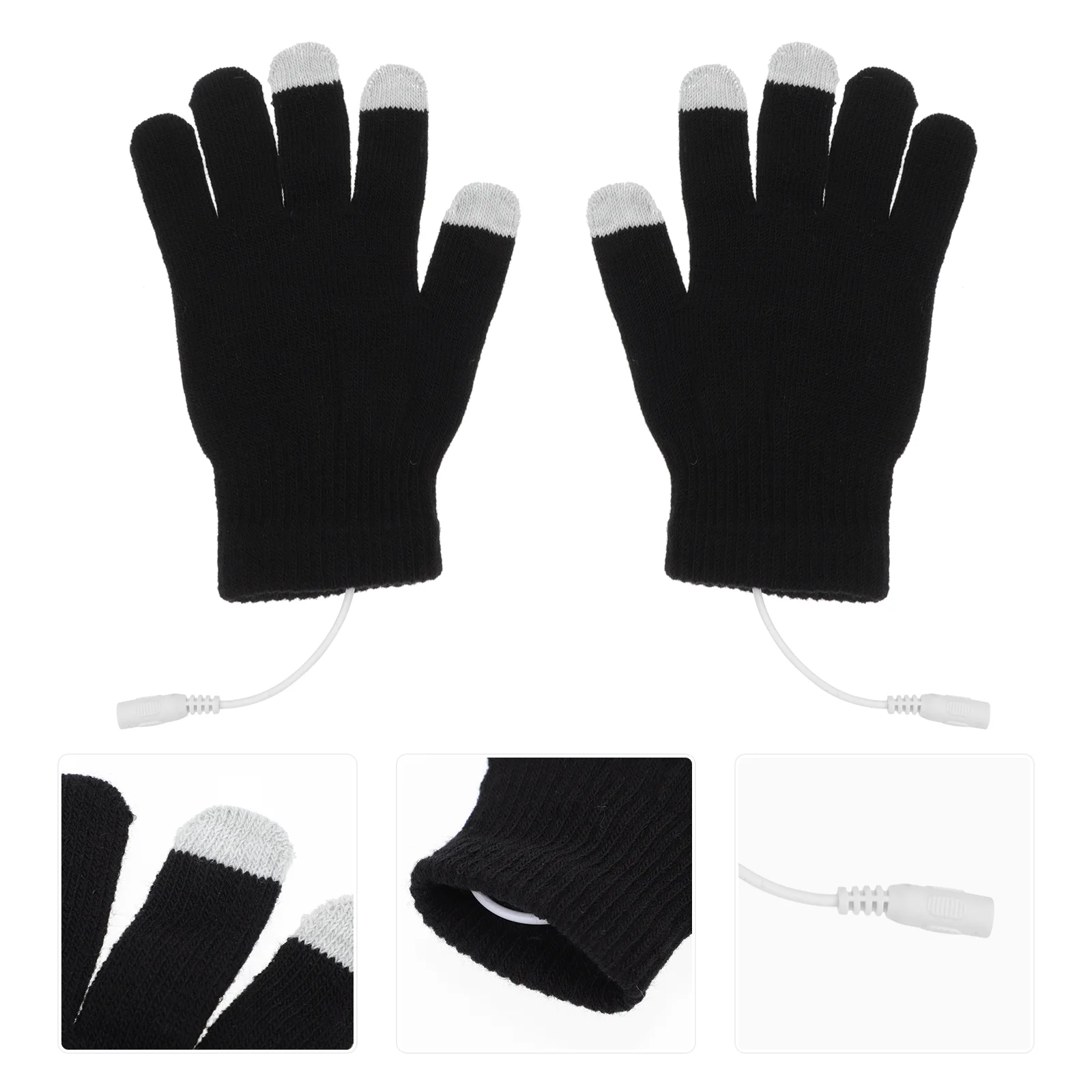 

Heating Gloves Winter Hands Electrical Warmer USB Riding Cotton Unisex Touch Screen Electronic Component Work Touchscreen