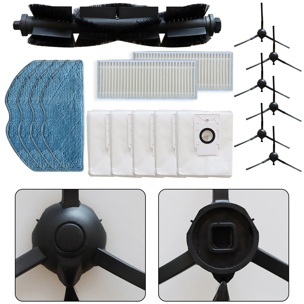 Основная боковая щетка фильтр тканевый мешок для пыли комплект 360 Botslab S8 Plus
